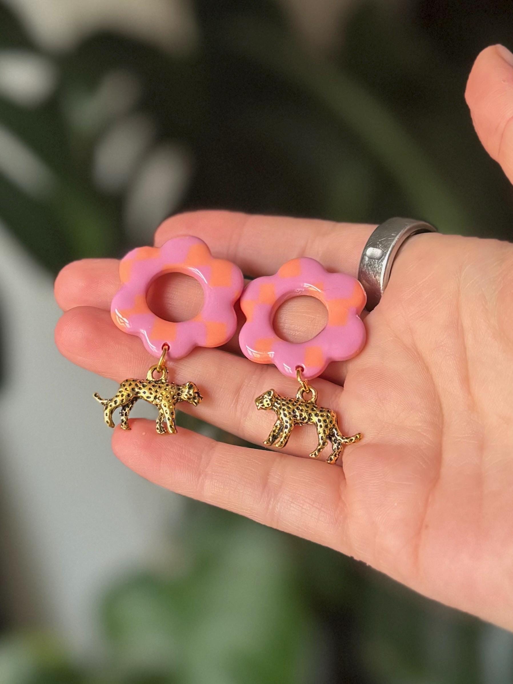 Polymer Clay Ohrringe