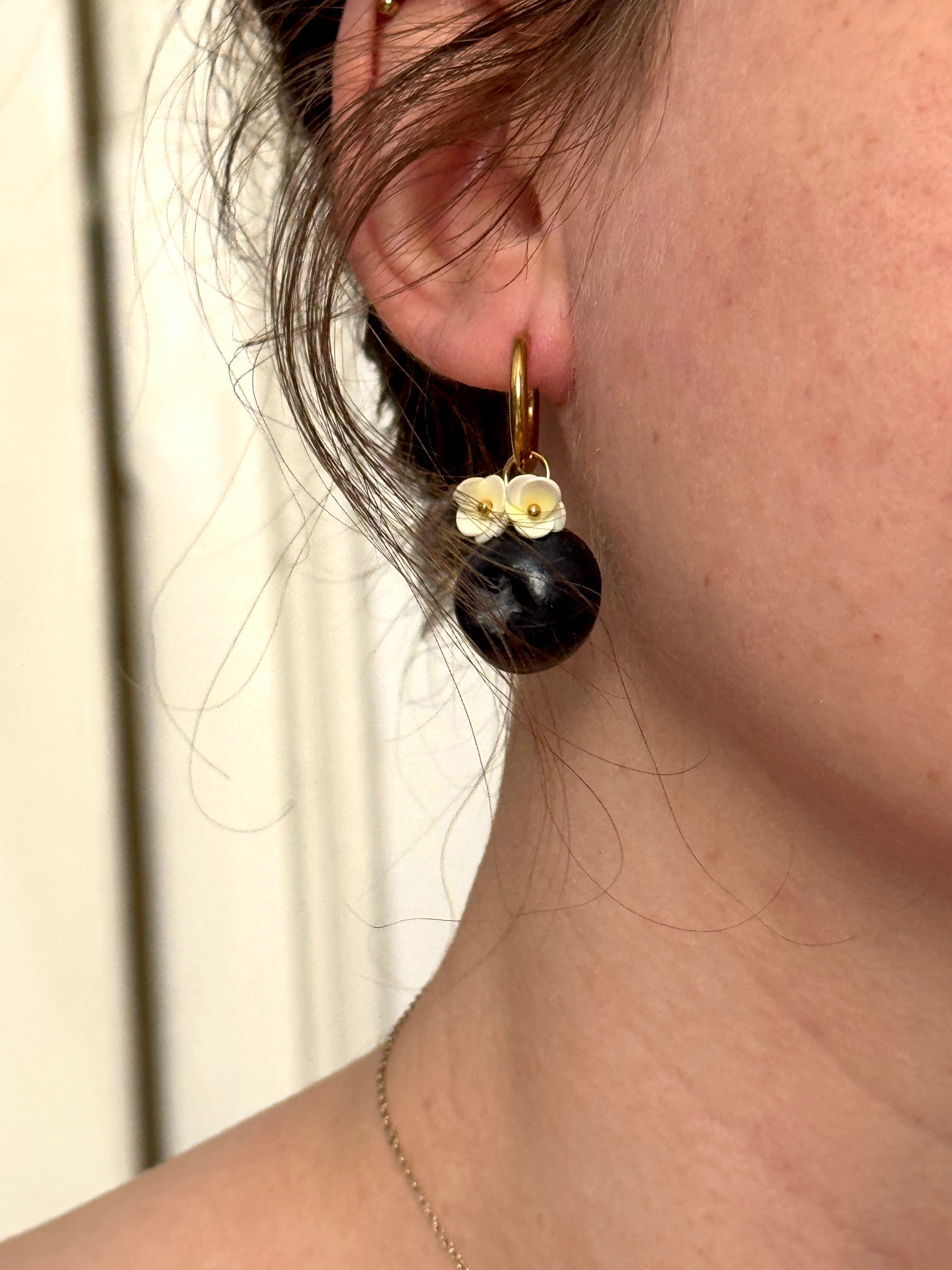 Blueberries | Statement Ohrringe aus Polymer Clay | Creative Studio Anni