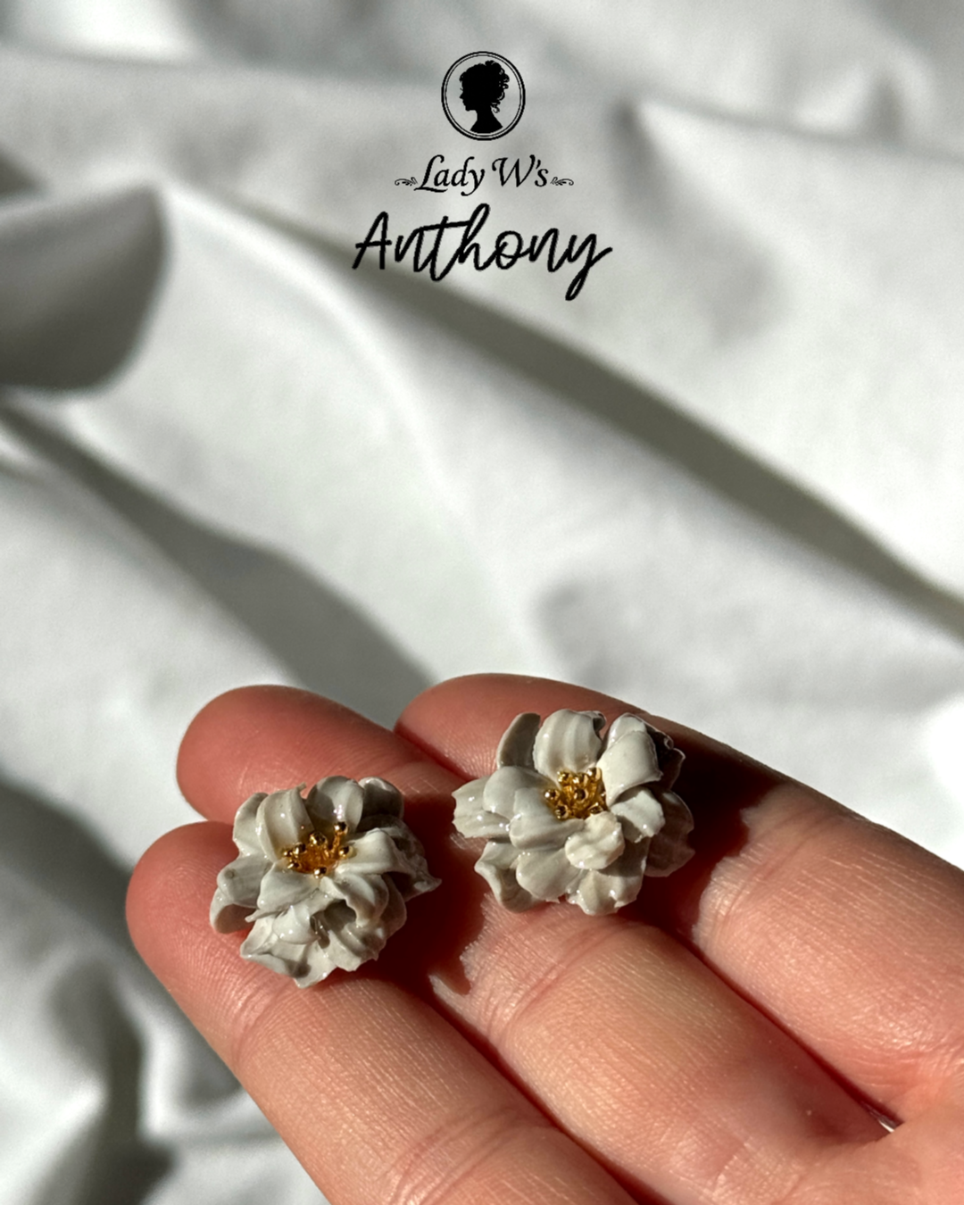 Dearest gentle Reader Collection | Statement Ohrringe aus Polymer Clay | Creative Studio Anni