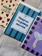 Hochzeitsgrüße und Karten zur Geburt | Handbemalte Grußkarten mit Umschlag & Einleger für Hochzeiten und besondere Momente | B6 Format