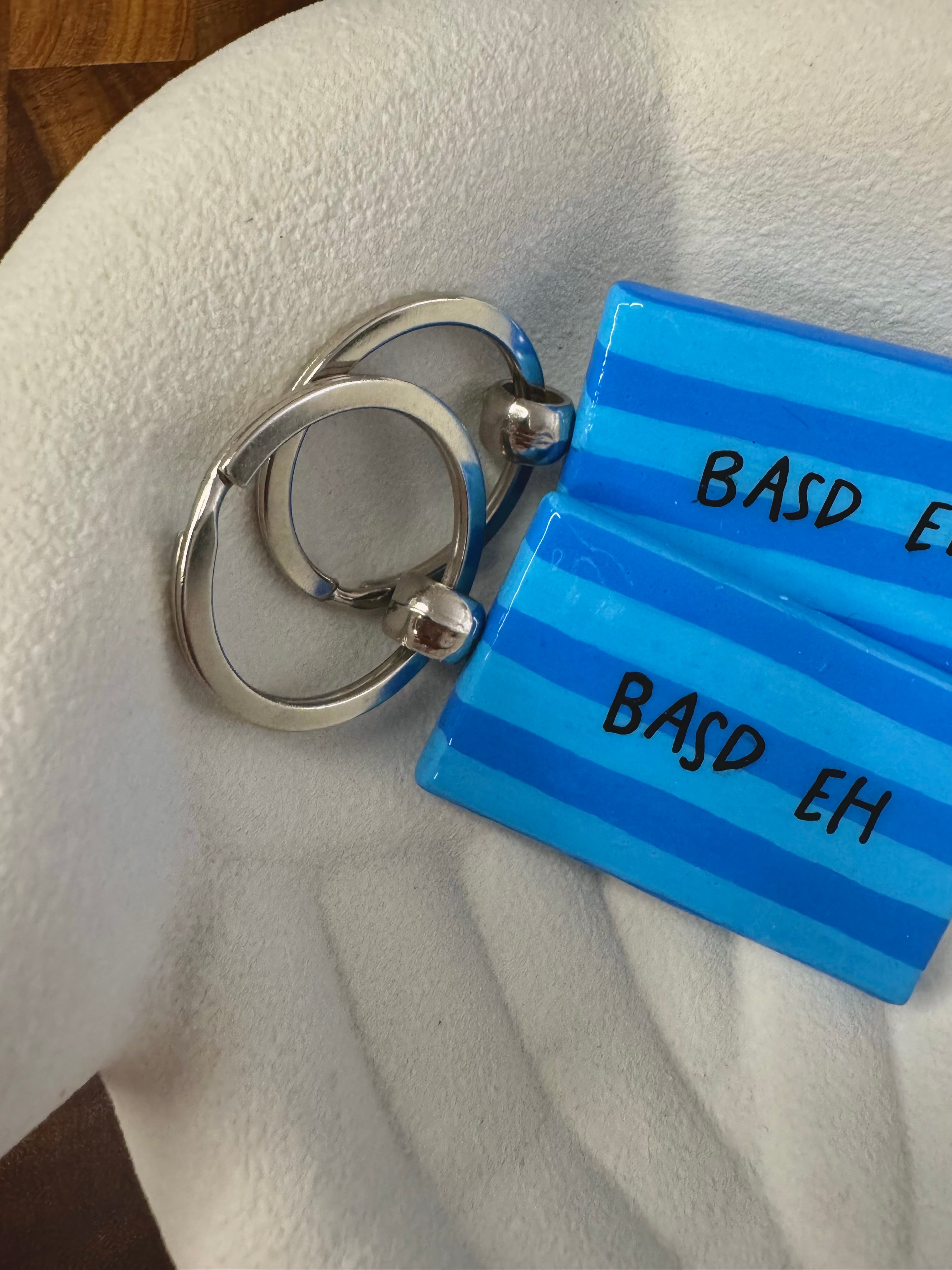 Liebevoll handbemalter Holz-Schlüsselanhänger | verschiedene Designs | versiegelt | kleine Stückzahl