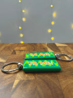 Liebevoll handbemalter Holz-Schlüsselanhänger | verschiedene Designs | versiegelt | kleine Stückzahl