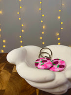 Liebevoll handbemalter Holz-Schlüsselanhänger | verschiedene Designs | versiegelt | kleine Stückzahl