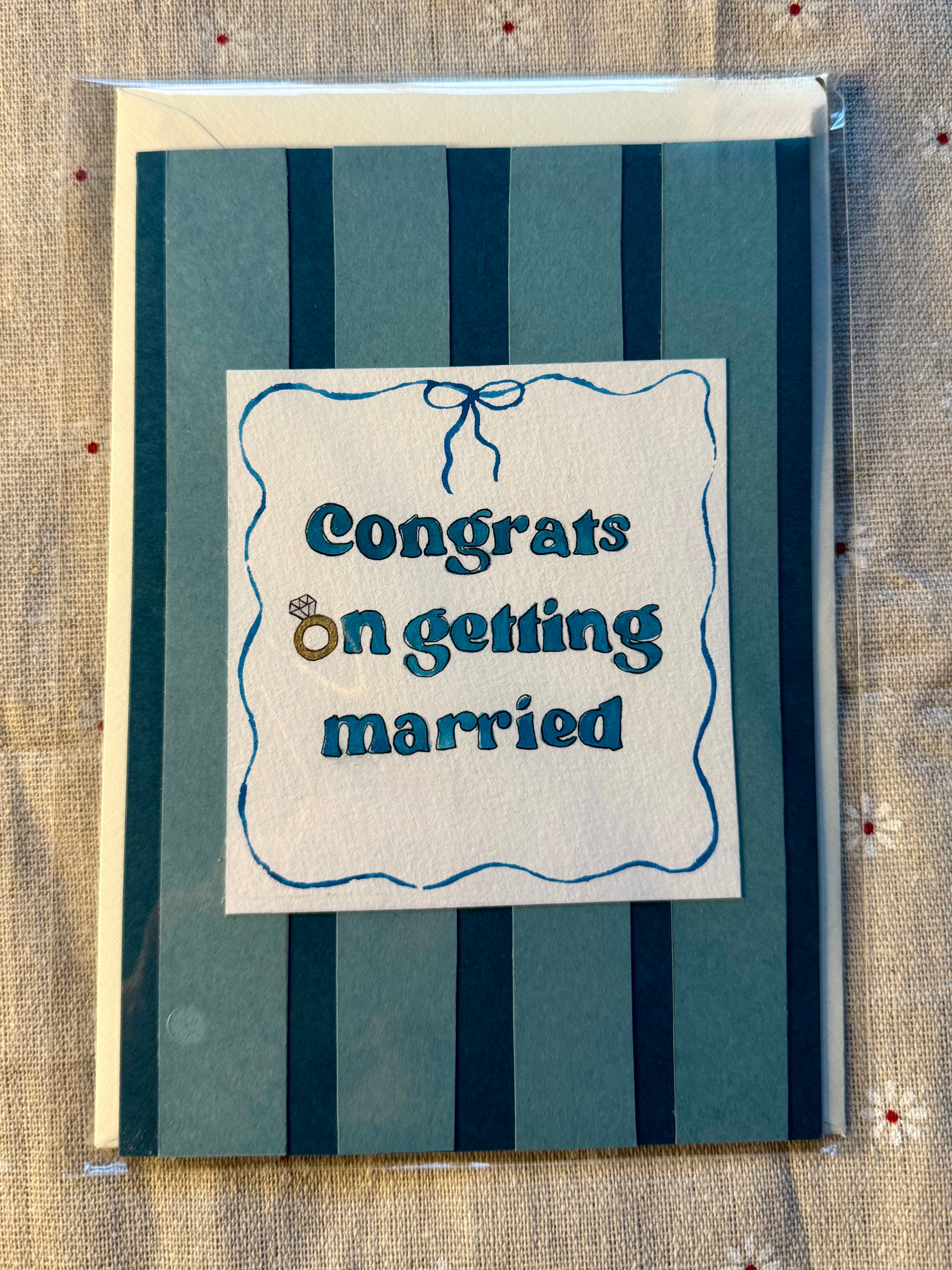 Hochzeitsgrüße und Karten zur Geburt | Handbemalte Grußkarten mit Umschlag & Einleger für Hochzeiten und besondere Momente | B6 Format