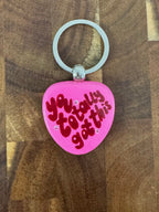 Liebevoll handbemalter Holz-Schlüsselanhänger | verschiedene Designs | versiegelt | kleine Stückzahl