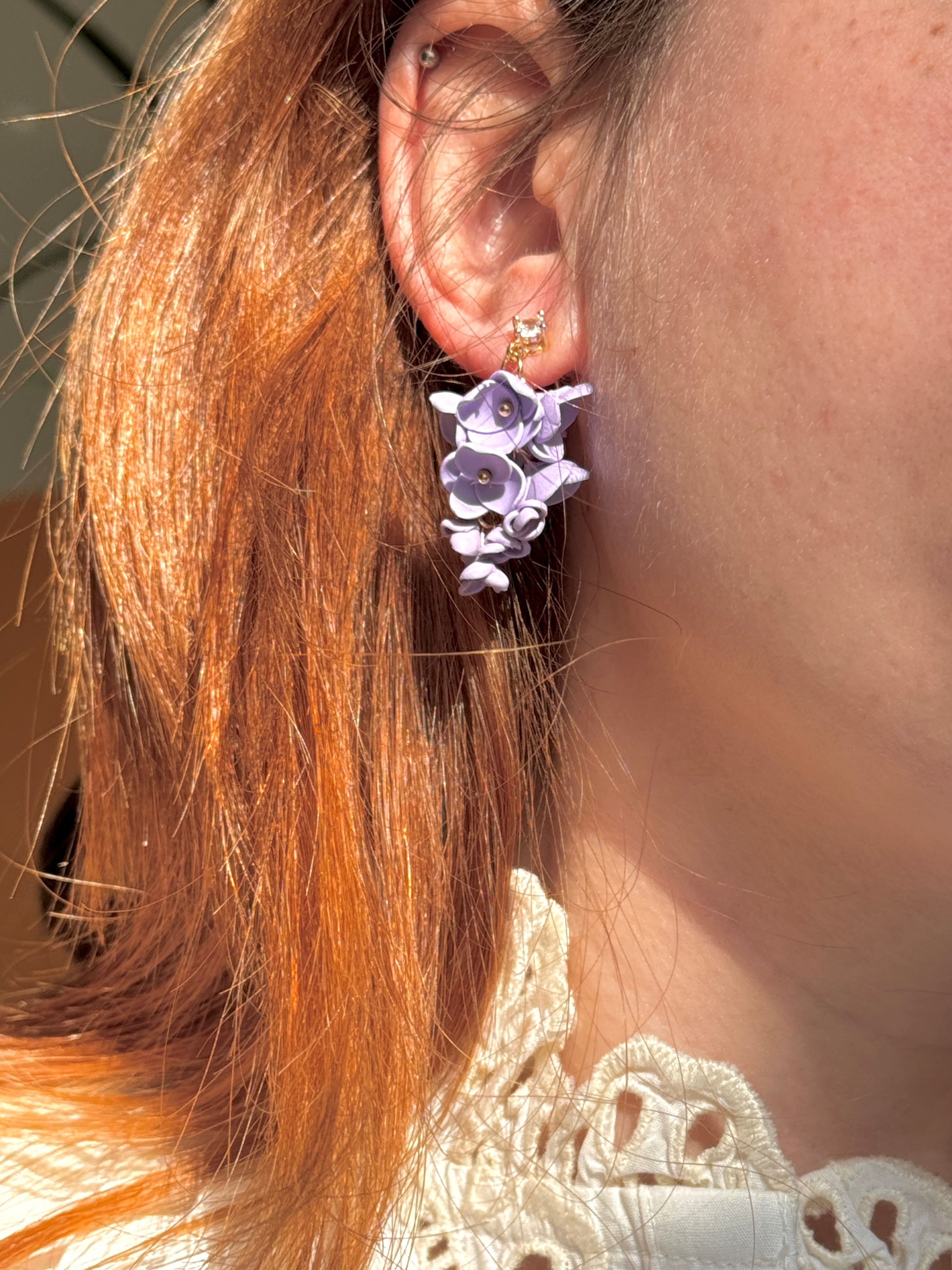 Dearest gentle Reader Collection | Statement Ohrringe aus Polymer Clay | Creative Studio Anni