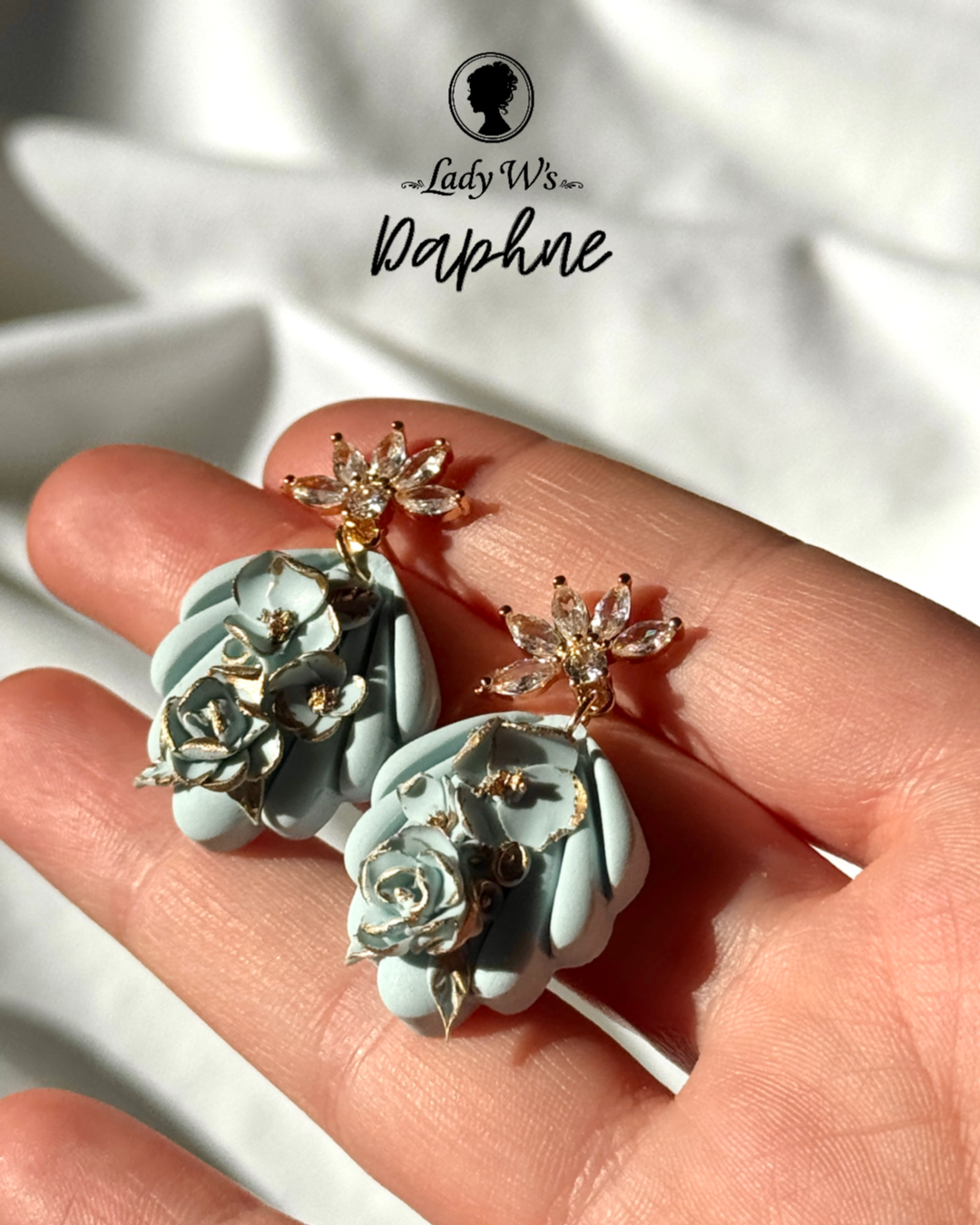 Dearest gentle Reader Collection | Statement Ohrringe aus Polymer Clay | Creative Studio Anni