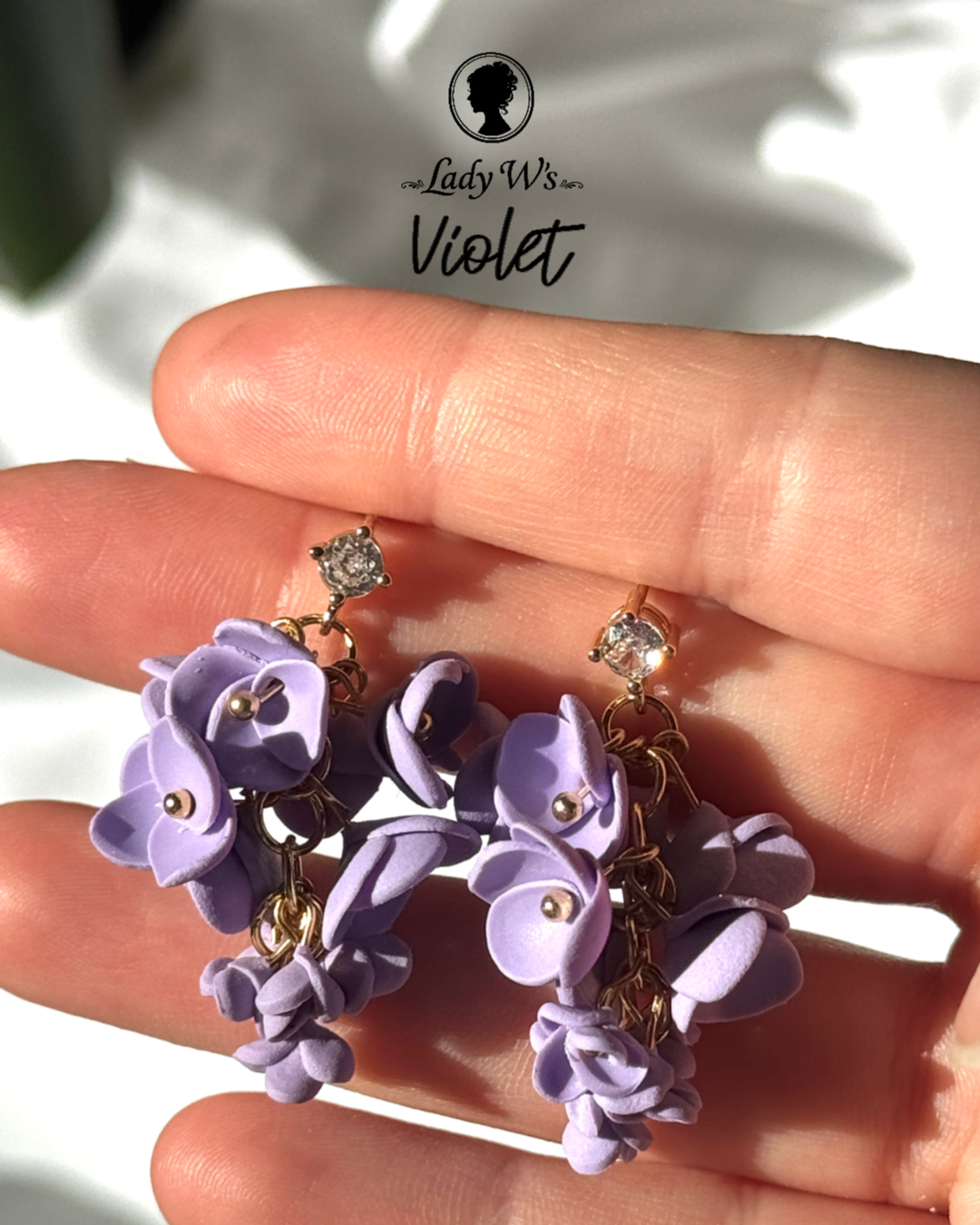 Dearest gentle Reader Collection | Statement Ohrringe aus Polymer Clay | Creative Studio Anni