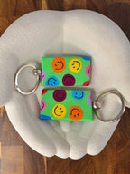 Liebevoll handbemalter Holz-Schlüsselanhänger | verschiedene Designs | versiegelt | kleine Stückzahl