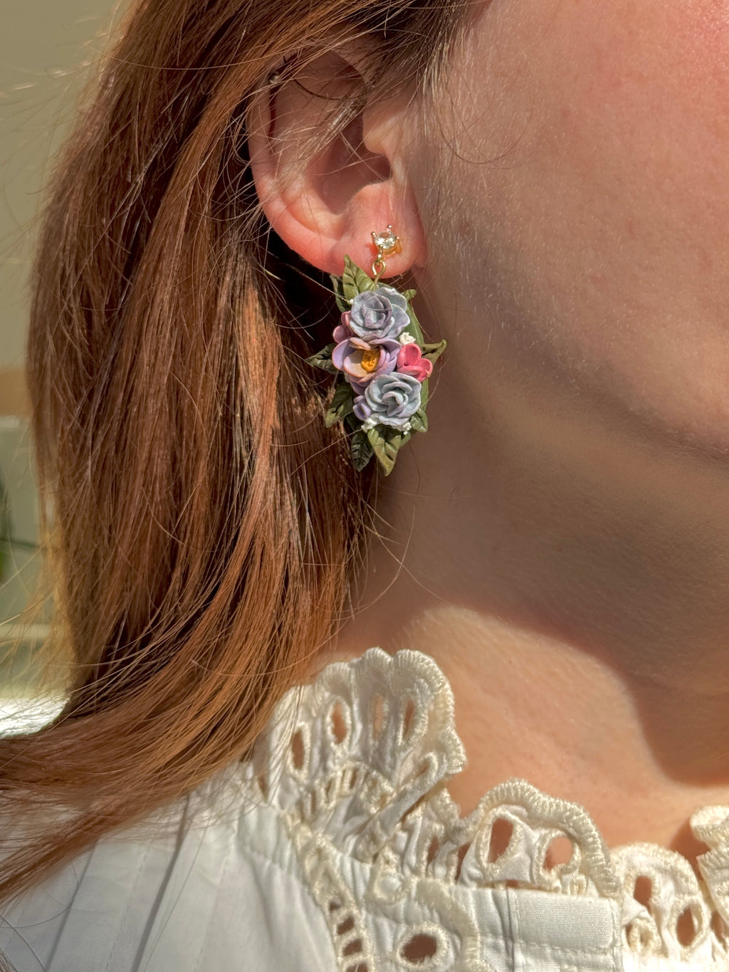 Dearest gentle Reader Collection | Statement Ohrringe aus Polymer Clay | Creative Studio Anni