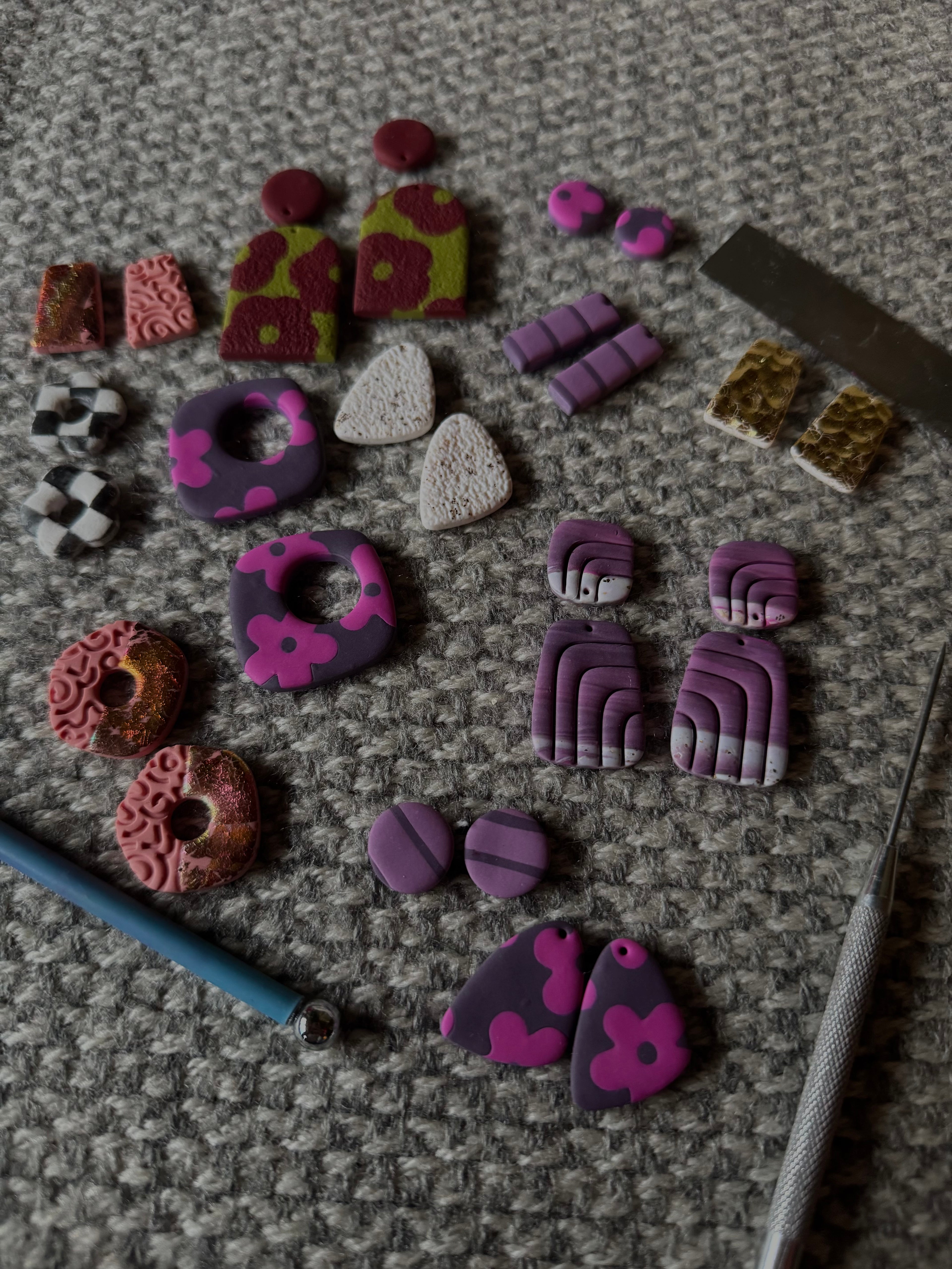 Polymer Clay Earring Workshop | Creative Studio Anni