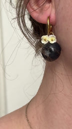 Blueberries | Statement Ohrringe aus Polymer Clay | Creative Studio Anni