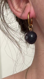 Blueberries | Statement Ohrringe aus Polymer Clay | Creative Studio Anni